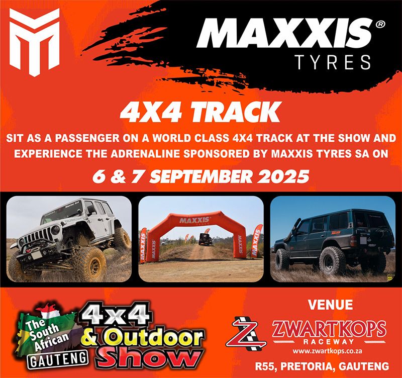 4x4 track run by Jeep Club South Africa
